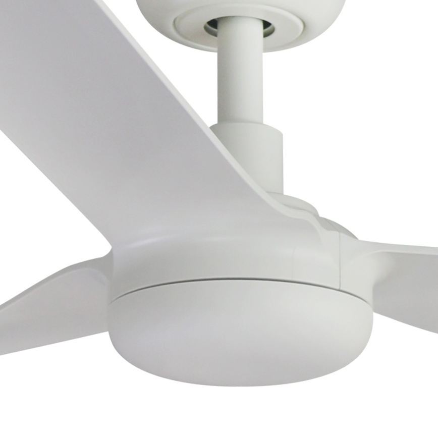 FARO 33814WT - Ventilateur de plafond PUNT M blanc d. 132 cm Wi-Fi Tuya + Télécommande