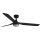 FARO 33815WT-21 - LED-dimmbarer Deckenventilator PUNT M LED/18W/230V 2700/3000/4000K schwarz Ø 132 cm Wi-Fi Tuya + Fernbedienung