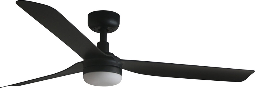 FARO 33815WT-21 - Ventilatore da soffitto dimmerabile a LED PUNT M LED/18W/230V 3000/4200/6500K nero diametro 132 cm Wi-Fi Tuya + telecomando