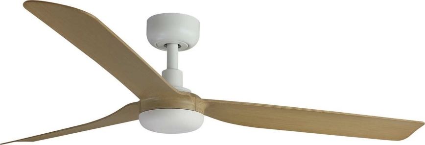 FARO 33816WT - Ventilatore da soffitto PUNT M marrone/bianco diametro 132 cm Wi-Fi Tuya + telecomando