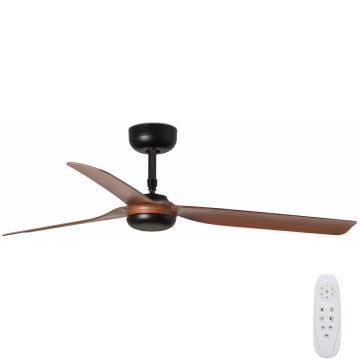 FARO 33817 - Ventilatore da soffitto PUNT marrone/nero + telecomando