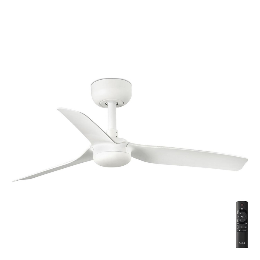 FARO 33820 - Ventilatore da soffitto MINI PUNT S bianco diametro 90 cm + telecomando