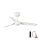 FARO 33820WP - Deckenventilator MINI PUNT S weiß d 90 cm SMART + Fernbedienung
