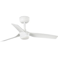 FARO 33820WT-1TW - Ventilateur de plafond à intensité variable MINI PUNT S LED/10W/230V 2700/4000/6000K blanc d. 90 cm Wi-Fi Tuya + Télécommande