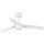 FARO 33820WT-1TW - Ventilateur de plafond à intensité variable MINI PUNT S LED/10W/230V 2700/4000/6000K blanc d. 90 cm Wi-Fi Tuya + Télécommande