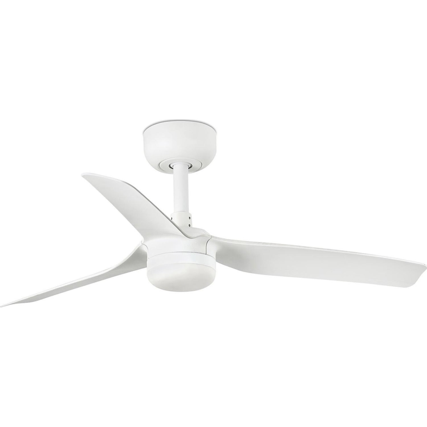 FARO 33820WT-1TW - Ventilatore da soffitto dimmerabile a LED MINI PUNT S LED/10W/230V 2700/4000/6000K bianco diametro 90 cm Wi-Fi Tuya + telecomando
