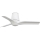 FARO 33826-1TW - Dimmbarer LED-Deckenventilator HEY TUB S LED/10W/230V 2700/3000/4000K weiß Ø 90 cm + Fernbedienung