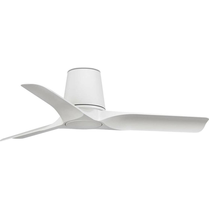 FARO 33826WT - Ventilatore da soffitto HEY TUB S bianco diametro 90 cm Wi-Fi Tuya + telecomando