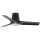 FARO 33827-1TW - Ventilateur de plafond à intensité variable HEY TUB S LED/10W/230V 2700/4000/6000K noir d. 90 cm + Télécommande