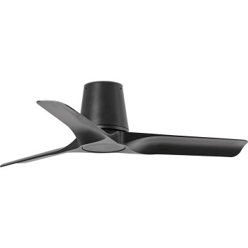 FARO 33827WT - Deckenventilator HEY TUB S schwarz d 90 cm Wi-Fi Tuya + Fernbedienung