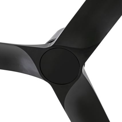 FARO 33827WT - Deckenventilator HEY TUB S schwarz d 90 cm Wi-Fi Tuya + Fernbedienung