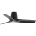 FARO 33827WT1S - Ventilateur de plafond à LED dimmable HEY TUB à LED/10W/230V 2700/3000/4000K Ø 90 cm noir Wi-Fi Tuya + télécommande