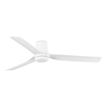 FARO 33828 - Ventilatore da soffitto PUNT TUB M bianco diametro 130 cm + telecomando