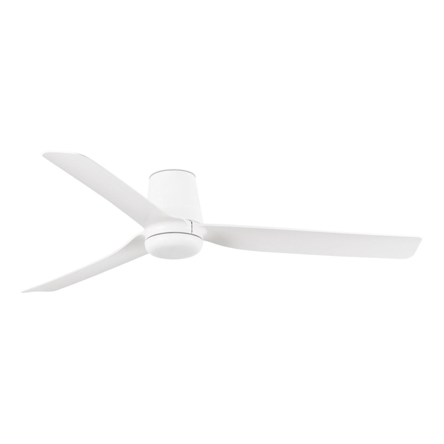 FARO 33828 - Ventilatore da soffitto PUNT TUB M bianco diametro 130 cm + telecomando