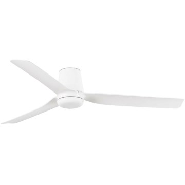 FARO 33828WT - Deckenventilator PUNT TUB M weiß d 132 cm Wi-Fi Tuya + Fernbedienung
