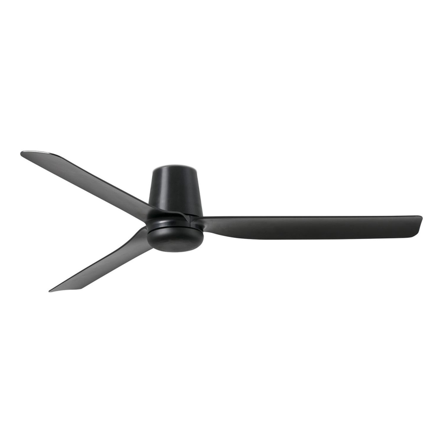 FARO 33830 - Ventilateur de plafond PUNT TUB M noir d. 130 cm + télécommande
