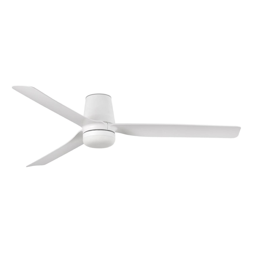 FARO 33832-1TW - Ventilateur de plafond à intensité variable MINI PUNT TUB S LED/10W/230V 2700/4000/6000K d. 90 cm blanc + Télécommande