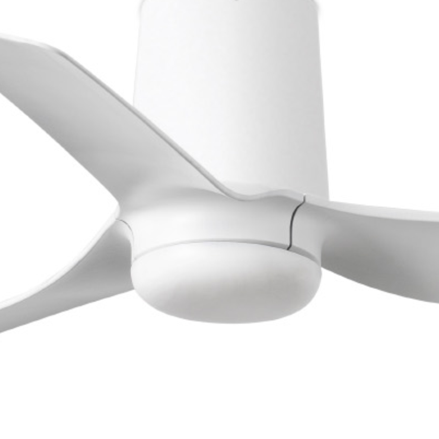 FARO 33832 - Ventilatore da soffitto MINI PUNT TUB S bianco diametro 90 cm + telecomando