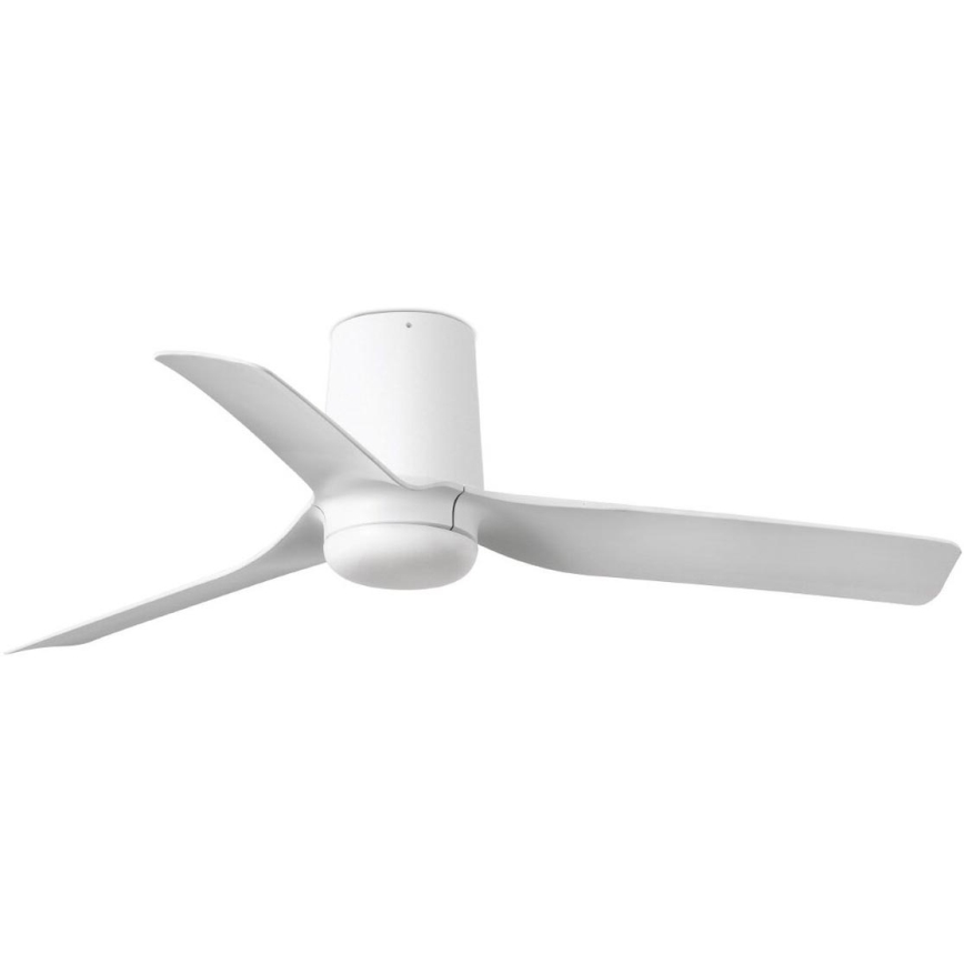 FARO 33832 - Ventilatore da soffitto MINI PUNT TUB S bianco diametro 90 cm + telecomando