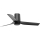 FARO 33834-Ventilateur de plafond MINI PUNT TUB S noir d. 90 cm + télécommande