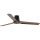 FARO 33839 - Ventilateur de plafond HEYWOOD TUB L pin/noir d. 132 cm + Télécommande
