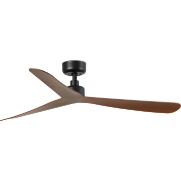 FARO 34197 - Ventilateur de plafond ROCKER M Ø 132 cm brun/noir + télécommande