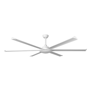FARO 34202 - Deckenventilator ROTTERDAM XL weiß d 200 cm + Fernbedienung