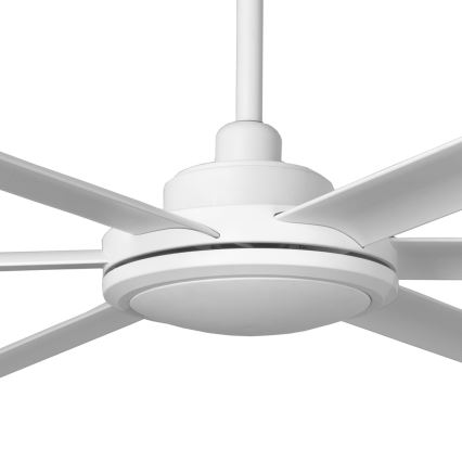 FARO 34202 - Ventilateur de plafond ROTTERDAM XL blanc d. 200 cm + Télécommande