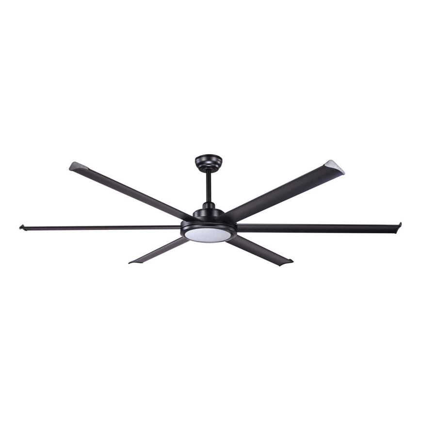 FARO 34203-130 - Ventilateur de plafond ROTTERDAM XL LED/32W/230V noir d. 200 cm + Télécommande