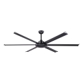 FARO 34203 - Deckenventilator ROTTERDAM XL schwarz d 200 cm + Fernbedienung