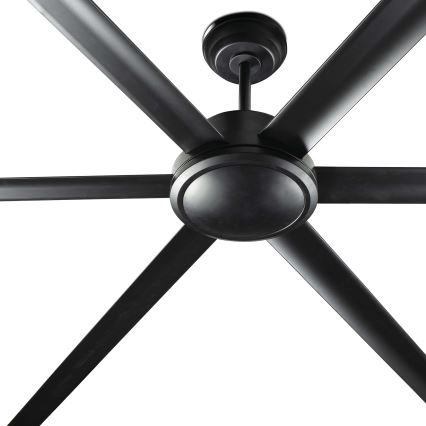 FARO 34203 - Ventilateur de plafond ROTTERDAM XL noir d. 200 cm + Télécommande