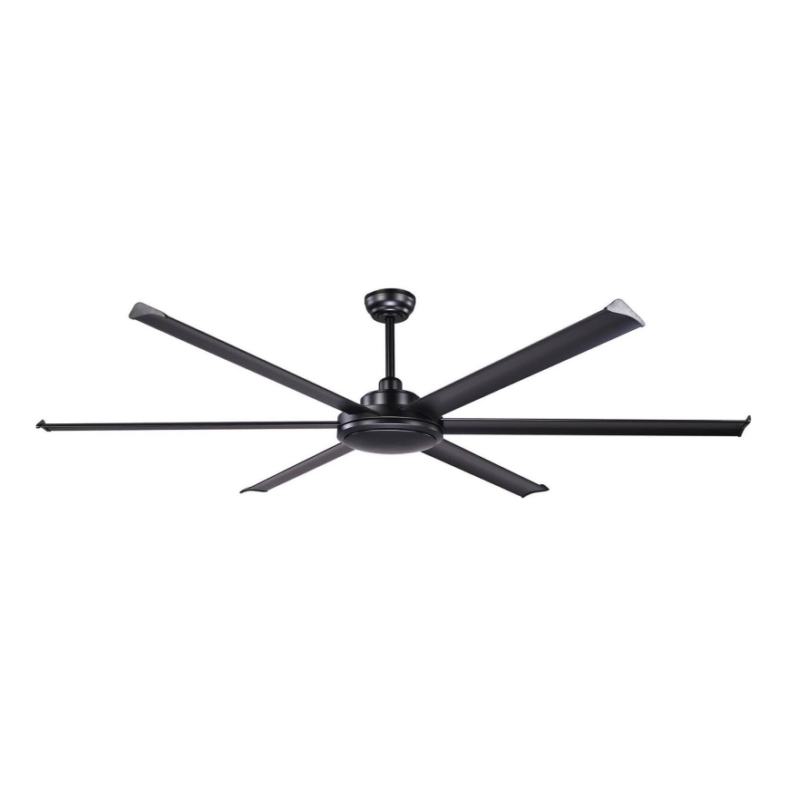 FARO 34203 - Ventilatore da soffitto ROTTERDAM XL nero diametro 200 cm + telecomando