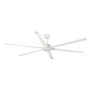 FARO 34206-130 - Ventilateur de plafond à intensité variable ROTTERDAM XXL LED/32W/230V blanc d. 250 cm + Télécommande