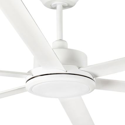 FARO 34206 - Ventilateur de plafond ROTTERDAM XXL blanc d. 250 cm + Télécommande