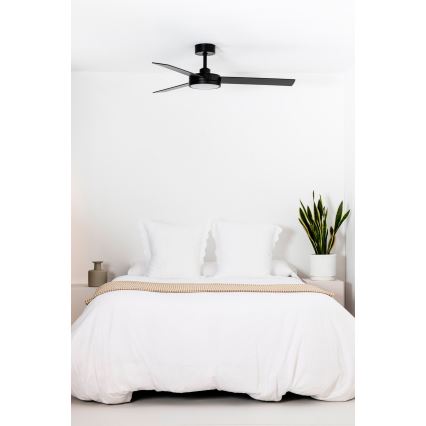 FARO 34261 - Plafoniera LED BARTH LED/24W/230V nero + telecomando