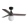 FARO 34278-11L - Ventilatore da soffitto KLIM S 1xE27/15W/230V legno/nero diametro 92,5 cm + telecomando