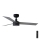 FARO 34285-1TW - Dimmbarer LED-Deckenventilator CRUISER S LED/18W/230V 2700/4000/6500K d 106 cm + Fernbedienung