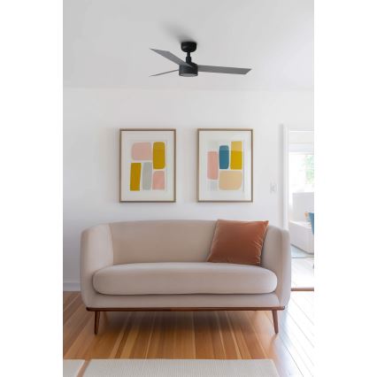 FARO 34285-1TW - Ventilateur de plafond à intensité variable CRUISER S LED/18W/230V 2700/4000/6500K d. 106 cm + télécommande
