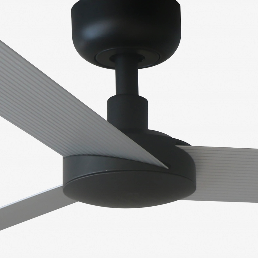 FARO 34285 - Plafonnier CRUISER S noir d. 106 cm + télécommande