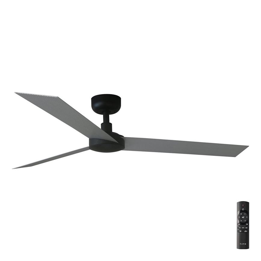 FARO 34286 - Ventilatore da soffitto CRUISER L nero diametro 132 cm + telecomando
