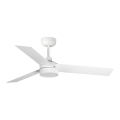 FARO 34288WT1S - Ventilatore da soffitto dimmerabile a LED CRUISER S LED/18W/230V 2700/3000/4000K Ø 106 cm bianco Wi-Fi Tuya + telecomando