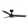 FARO 34289WT1S - Dimmbarer LED-Deckenventilator CRUISER S/LED/18W/230V 2700/3000/4000K Ø 106 cm schwarz Wi-Fi Tuya + Fernbedienung
