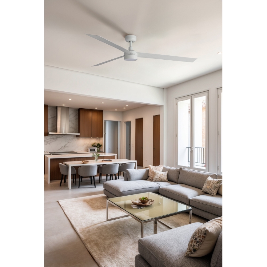 FARO 34292-1TW - LED Dimmerabile ventilatore CRUISER LED/20W/230V 2700/4000/6500K diametro 160 cm bianco + telecomando