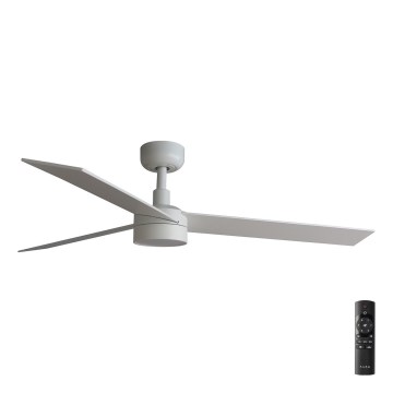 FARO 34297-1TW - Dimmbarer LED-Ventilator RUDDER L LED/20W/230V 2700/3000/4000K Ø 132 cm + Fernbedienung