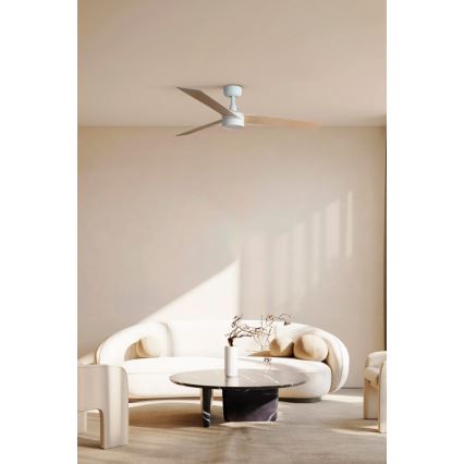 FARO 34297-1TW - Ventilatore LED dimmerabile RUDDER L LED/20W/230V 2700/3000/4000K Ø 132 cm + telecomando