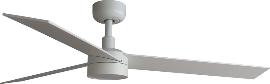 FARO 34297WT-1TW - Ventilatore da soffitto dimmerabile a LED RUDDER L LED/18W/230V 2700/4350/6000K bianco d132 cm Wi-Fi Tuya + telecomando