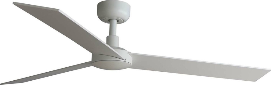 FARO 34297WT - Deckenventilator RUDDER L weiß/beige d 132 cm Wi-Fi Tuya + Fernbedienung