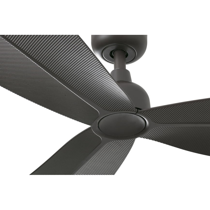 FARO 34301 - Ventilatore da soffitto PALMA marrone diametro 129 cm IP44 + telecomando
