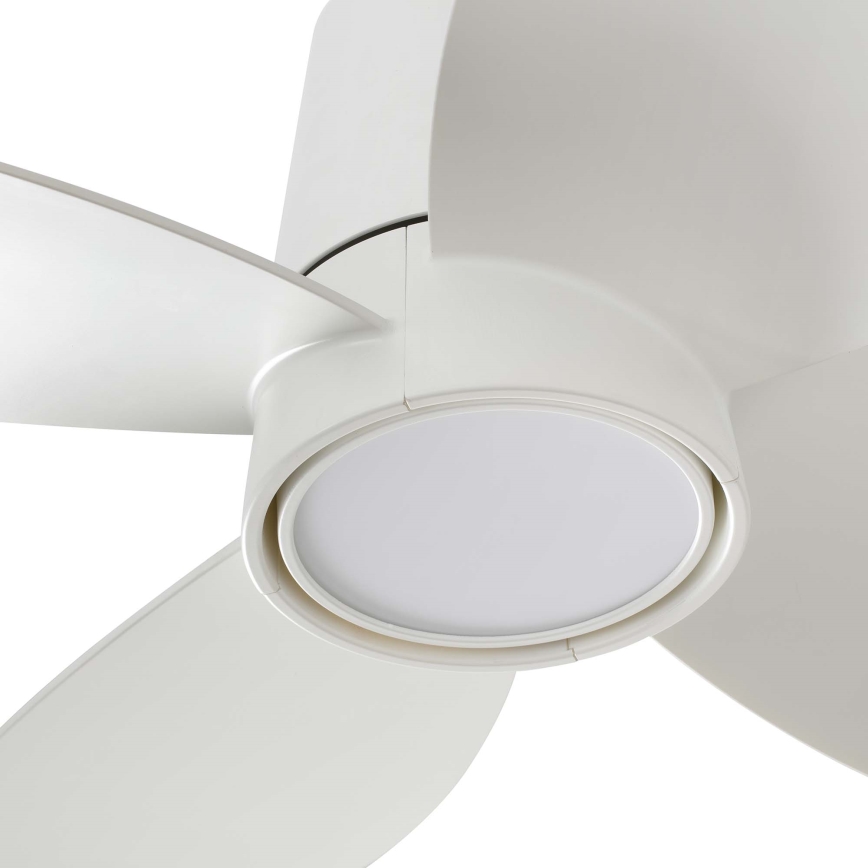 FARO 34315 - Dimmbarer LED-Deckenventilator KLOVER S LED/20W/230V 2700/4000/6500K weiß d 80 cm + Fernbedienung