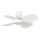 FARO 34315 - Ventilateur de plafond à intensité variable KLOVER S LED/20W/230V 2700/4000/6500K blanc d. 80 cm + Télécommande